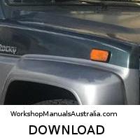 Download Daihatsu Rocky 1987-1998 Service Repair Workshop Manual